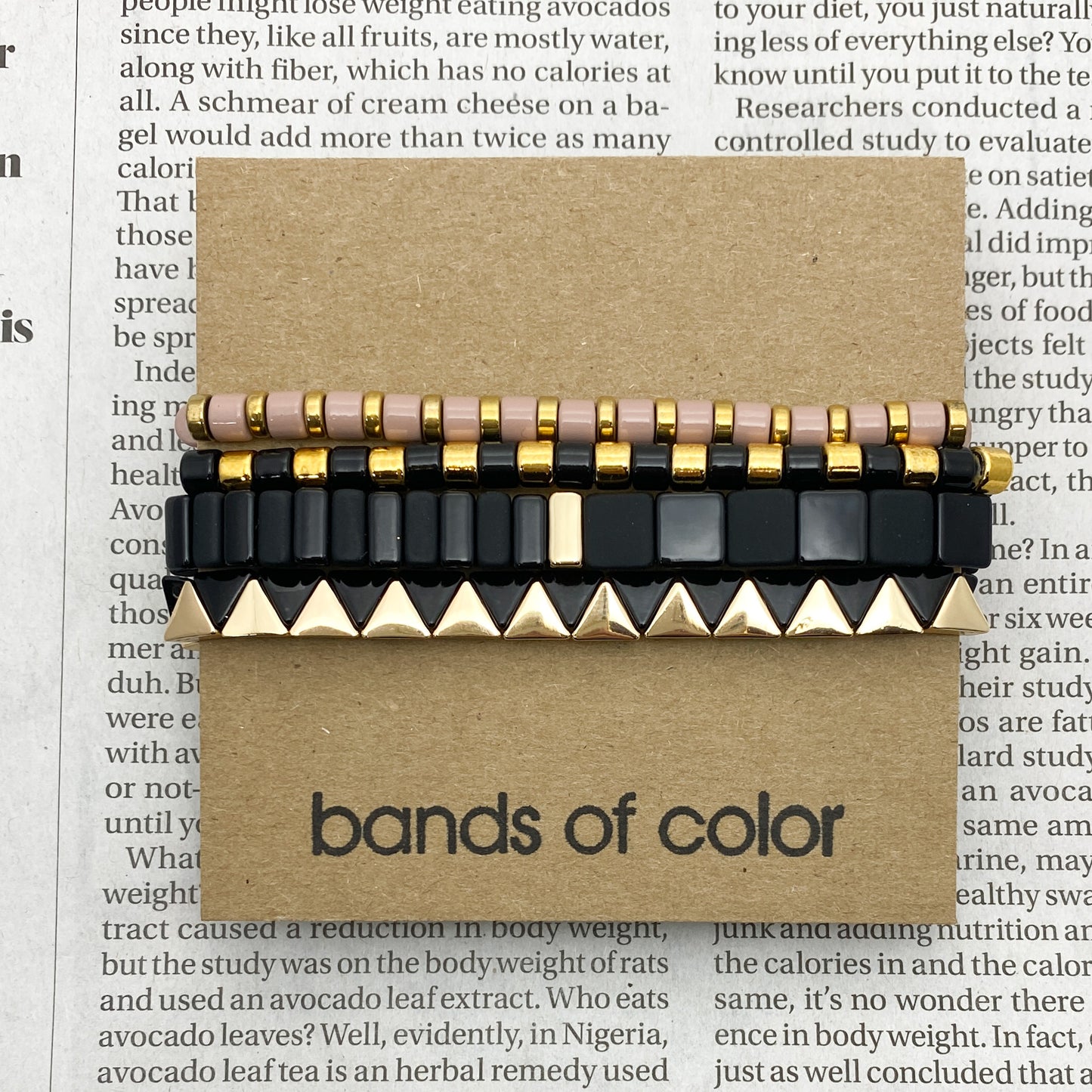 Matte & Shiny Black Band